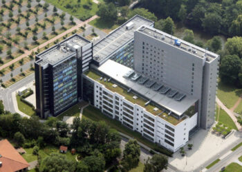 Symbolbild; Luftbild vom Oberlandesgericht Hamm