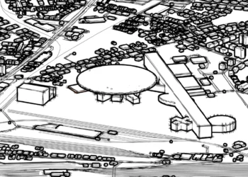 Massenmodel der Projektskizze des ITW *H Herne