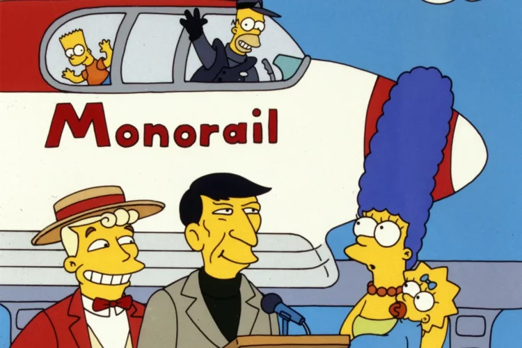 The Simpsons" Marge vs. the Monorail (TV Episode 1993)