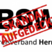 Logo vom BSW Kreisverband in Herne mit dem Schriftzug "SKANDAL AUFGEDECKT" darüber.