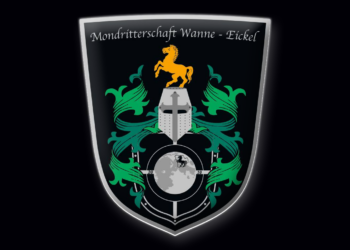 Ehrenamtspreis NRW: Mondritterschaft Wanne-Eickel mit Schwimmprojekt nominiert Wappen der Mondritterschaft Wanne-Eickel.