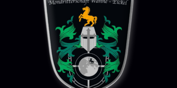 Wappen der Mondritterschaft Wanne-Eickel.