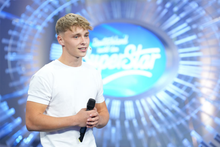 Tyrell Hagedorn (18) aus Oranienburg bei DSDS.
