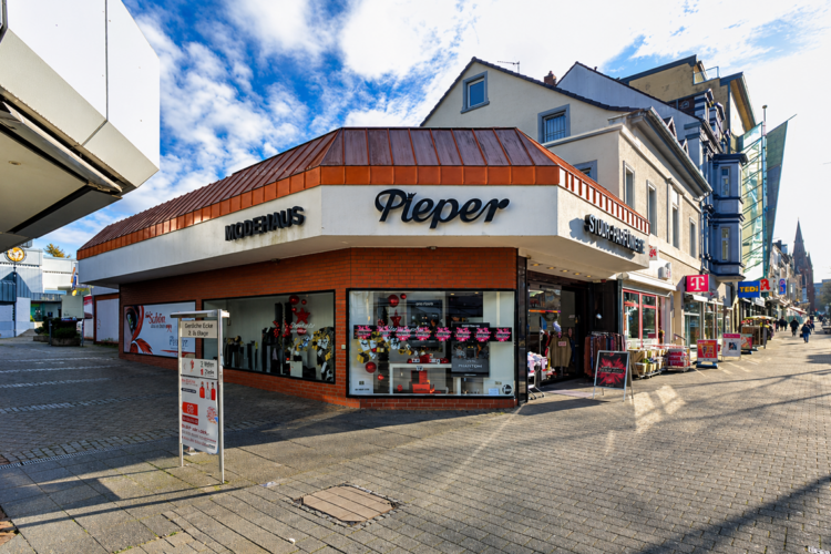 Stadt-Parfümerie Pieper in Herne auf der Bahnhofstraße.