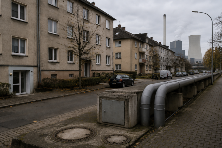 BSW und Linke warnen vor Herner Wärmeplan als Kostenfalle Ältere Mehrfamilienhäuser und Energieinfrastruktur stehen für die Debatte um kommunale Wärmeplanung, Fernwärme und Heizkosten.