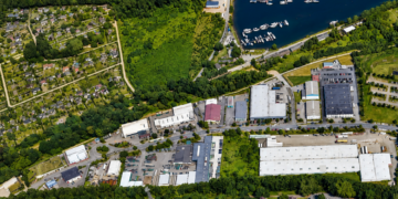 Herner Bebauungsplan 116: Ratswille oder Verwaltungspraxis? Luftbild eines Teils des Geltungsbereichs des Bebauungsplans Nr. 116 der Stadt Herne an der Friedrich-der-Große-Straße.