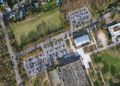 Luftbild vom Revierpark Gysenberg in Herne.