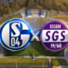 Schalke gegen SGS Essen: Pokalderby live bei DFB.TV FC Schalke 04 gegen SGS Essen vor dem Parkstadion in Gelsenkirchen in goldener Abendstimmung.