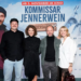 Kommissar Jennerwein: Hochsaison feiert Premiere in München Frederic Linkemann, Eva-Maria Reichert, Florian Brückner und Sarah Thonig (v. l. n. r.) bei der Premiere von „Kommissar Jennerwein – Hochsaison“ in München.